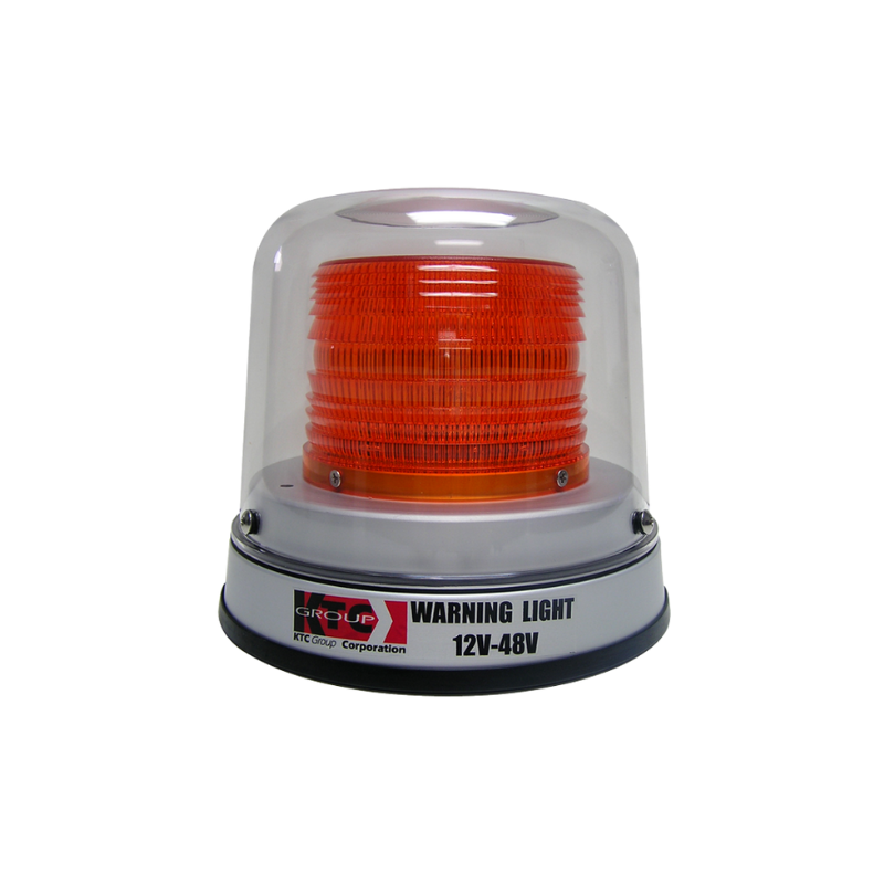 ESCOLTA AMBAR CON CUPULA LED MULTIVOLTAJE