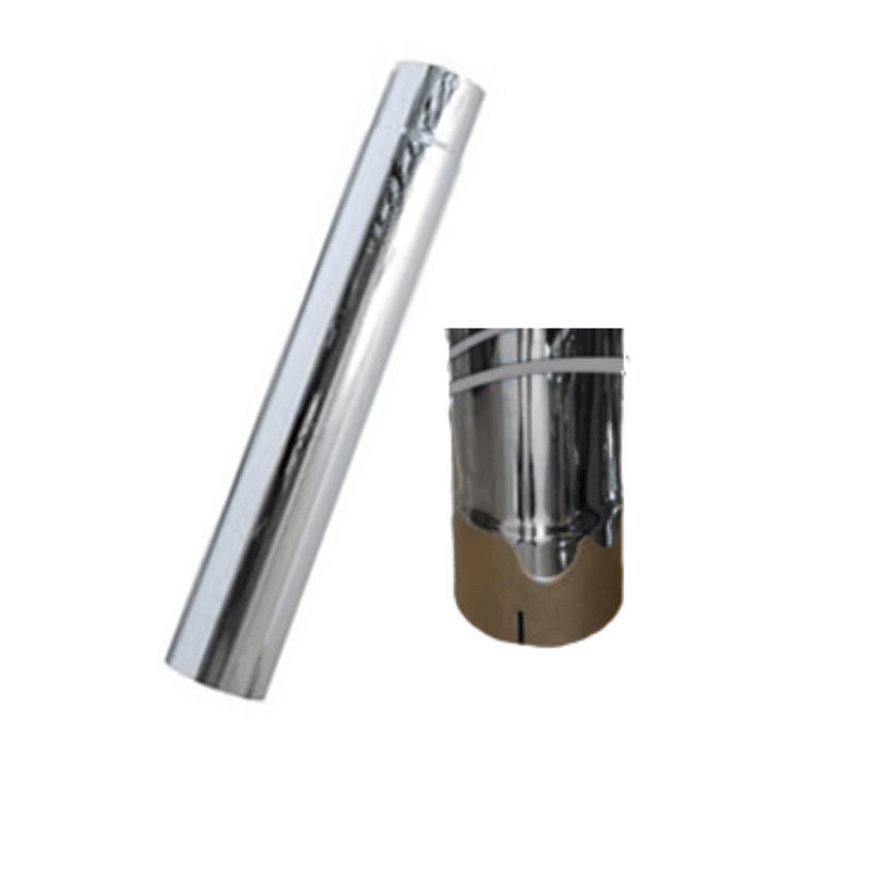 TUBO DE ESCAPE HEMBRA DE 8 X 55¨