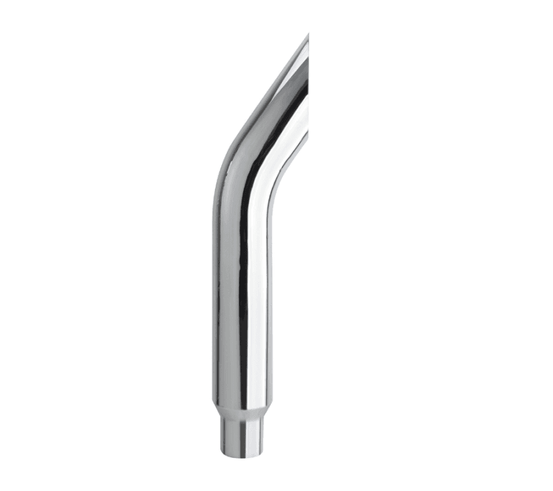 RAVISA BULL HORN CROMADA 60"  DE 8" A 5"