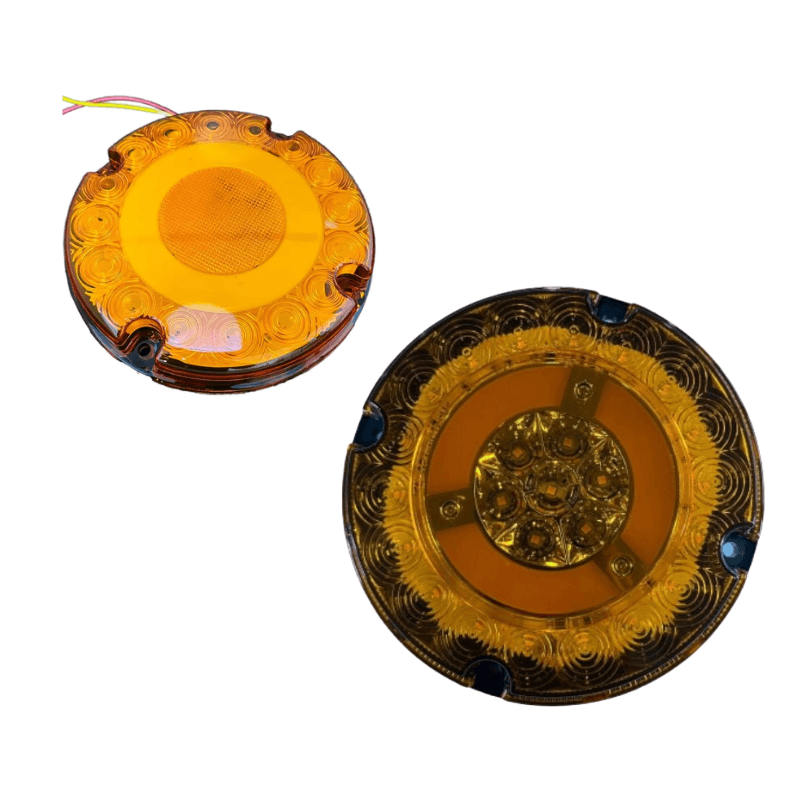 LAMPARA LED AMARILLA 7" BUS MULTIVOLTAJE