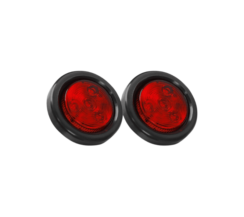 LAMPARA 2" ROJA  MULTIVOLTAJE