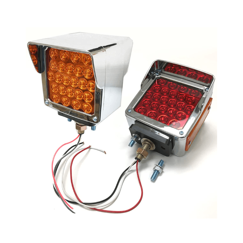 LAMPARA DIRECCIONAL CUA– BICOLOR LED MULTIVOLTAJE CON  VISERA