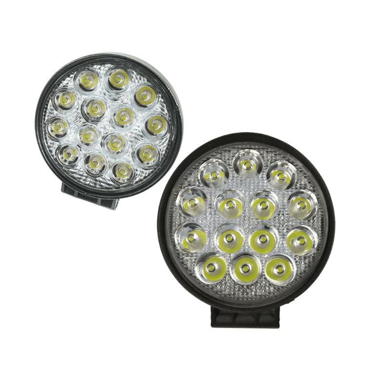 LAMPARA DE TRABAJO LED REDONDA MULTIVOLTAJE
