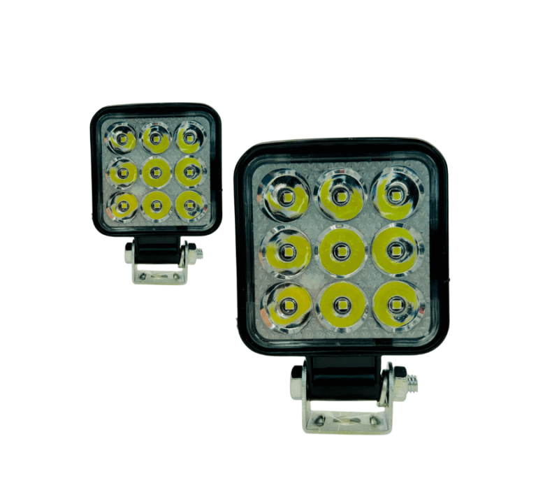 LAMPARA DE TRABAJO LED CUADRADA MULTIVILTAJE