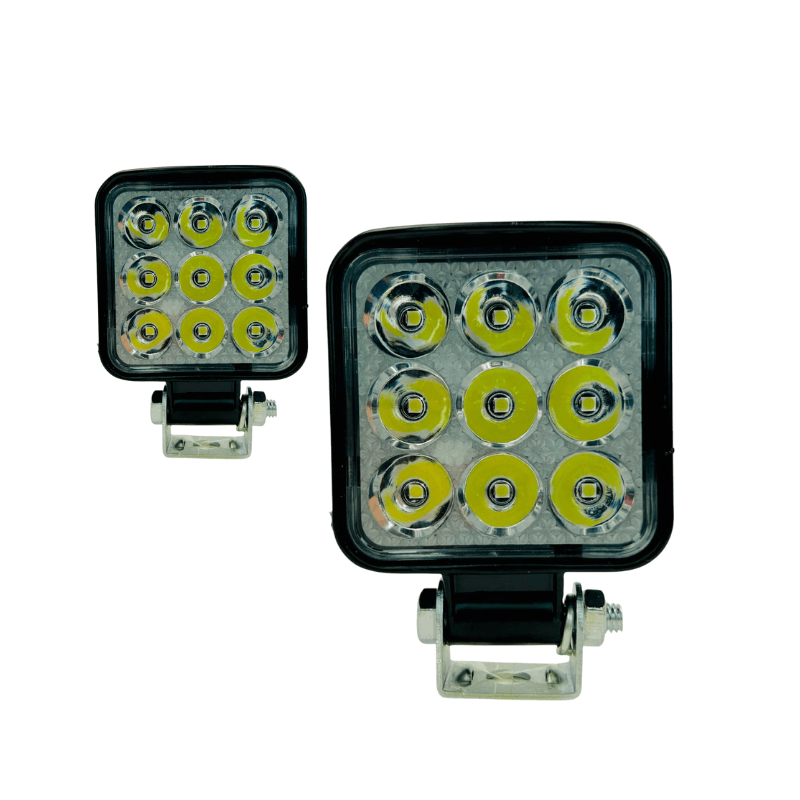 LAMPARA DE TRABAJO LED CUADRADA MULTIVILTAJE