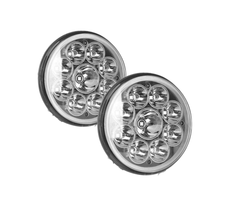 LAMPARA DE TRABAJO LED REDONDA MULTIVOLTAJE