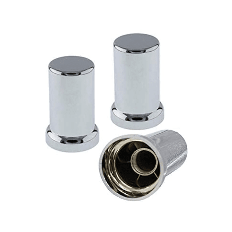 NUT COVER CROMADA ALTURA 127 mm ROSCA 33mm