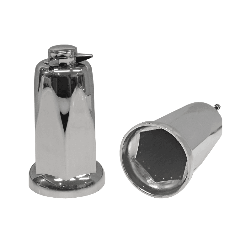 NUT COVER CROMADO ALTURA 90mm PRESION 33mm