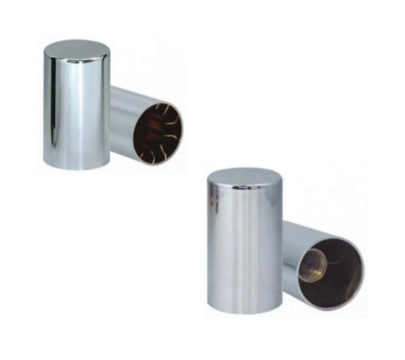 NUT COVER CROMADO ALTURA 90mm ROSCA Y PRESION 33mm