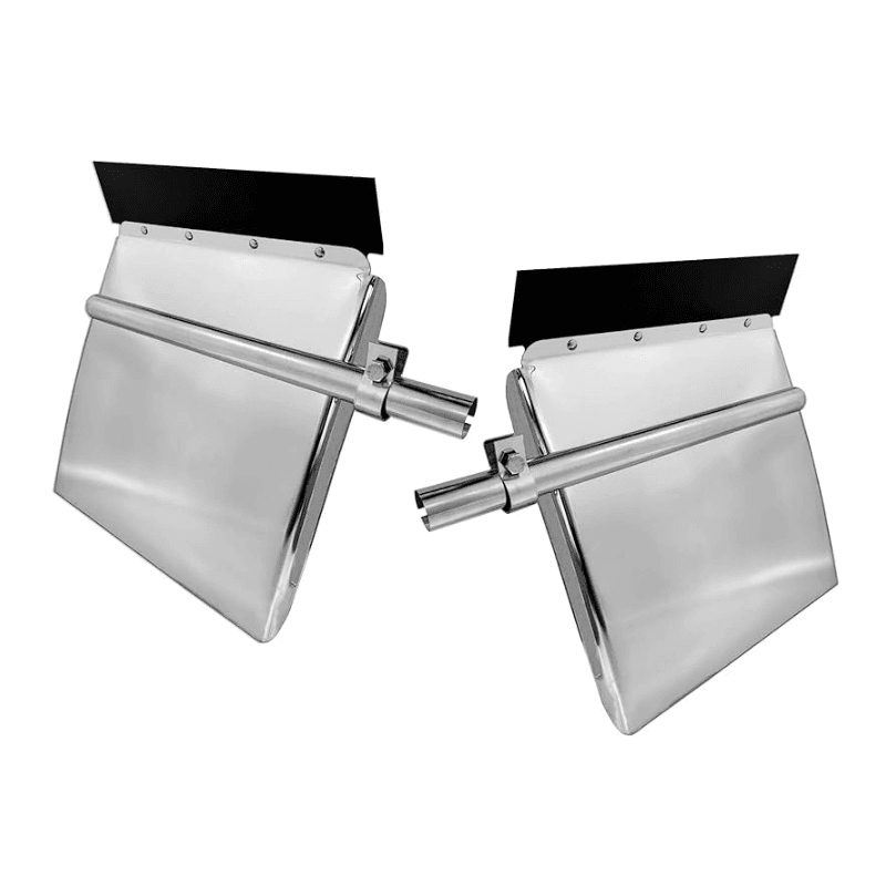 QUARTER FENDER ACERO INOX 24X24