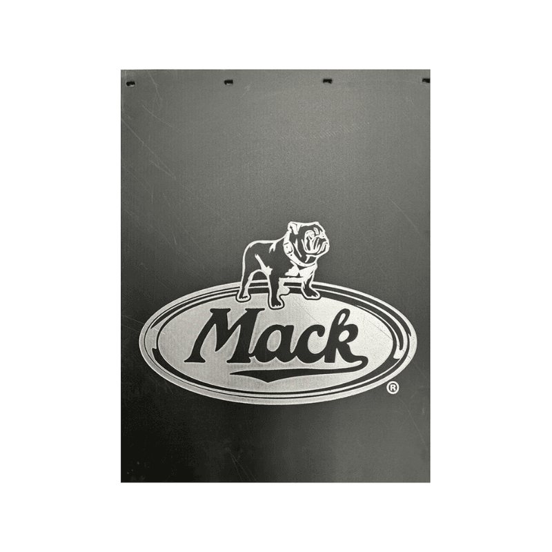 POLLERA 24X30 MACK LOGO VINTAGE NEGRA PVC