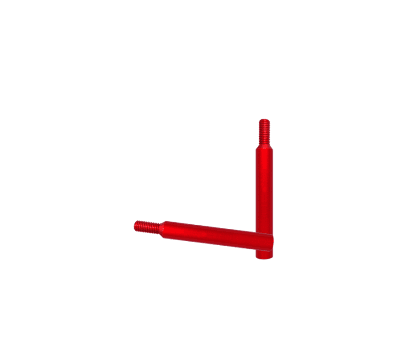 EXTENSION PARA PALANCA DE VELOCIDAD 6´´ ROJO