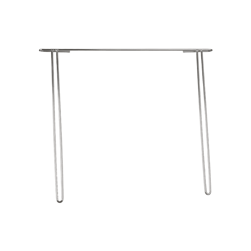 SOPORTE POLLERA CROMO 24”X21”