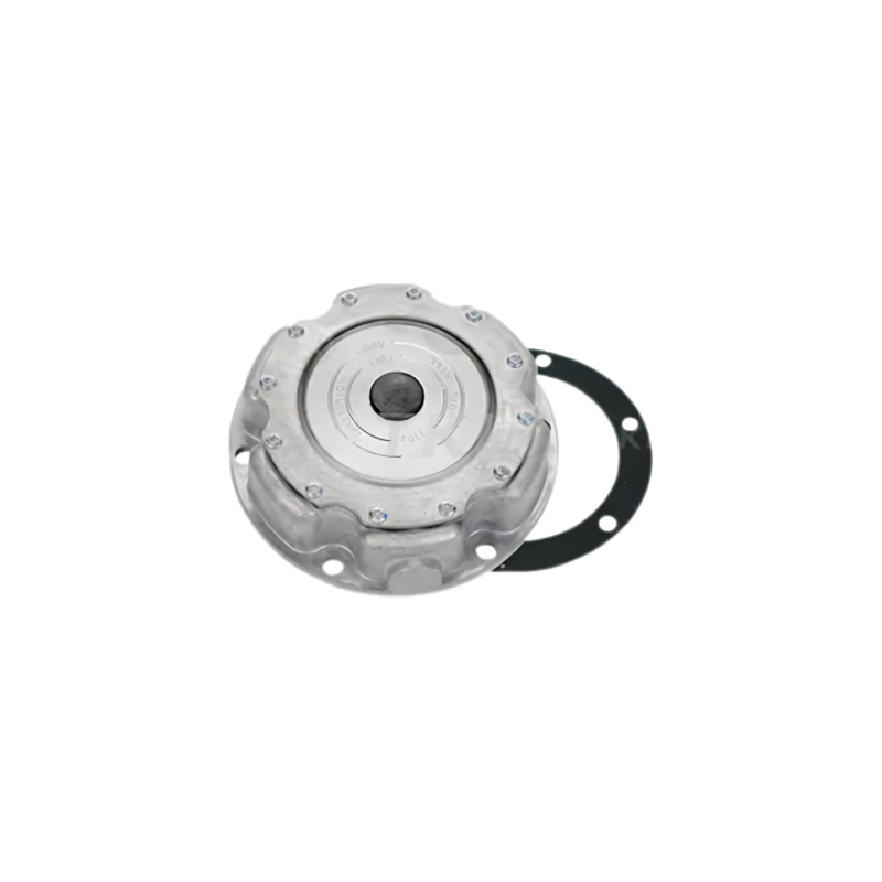 • Tipo de componente: Tapa de cubo (Hub Cover) / Tapa grasa de piña. • Configuración: Cuenta con 6 hoyos o huecos para su instalación. • Aplicación: Eje direccional o remolques tipo cama baja (lowboy). • Dimensiones referenciales: Habitualmente diseñada para diámetros de 5.5 x 1.3 pulgadas (o altura aproximada de 1-1/4 pulgadas según el tipo de rin)